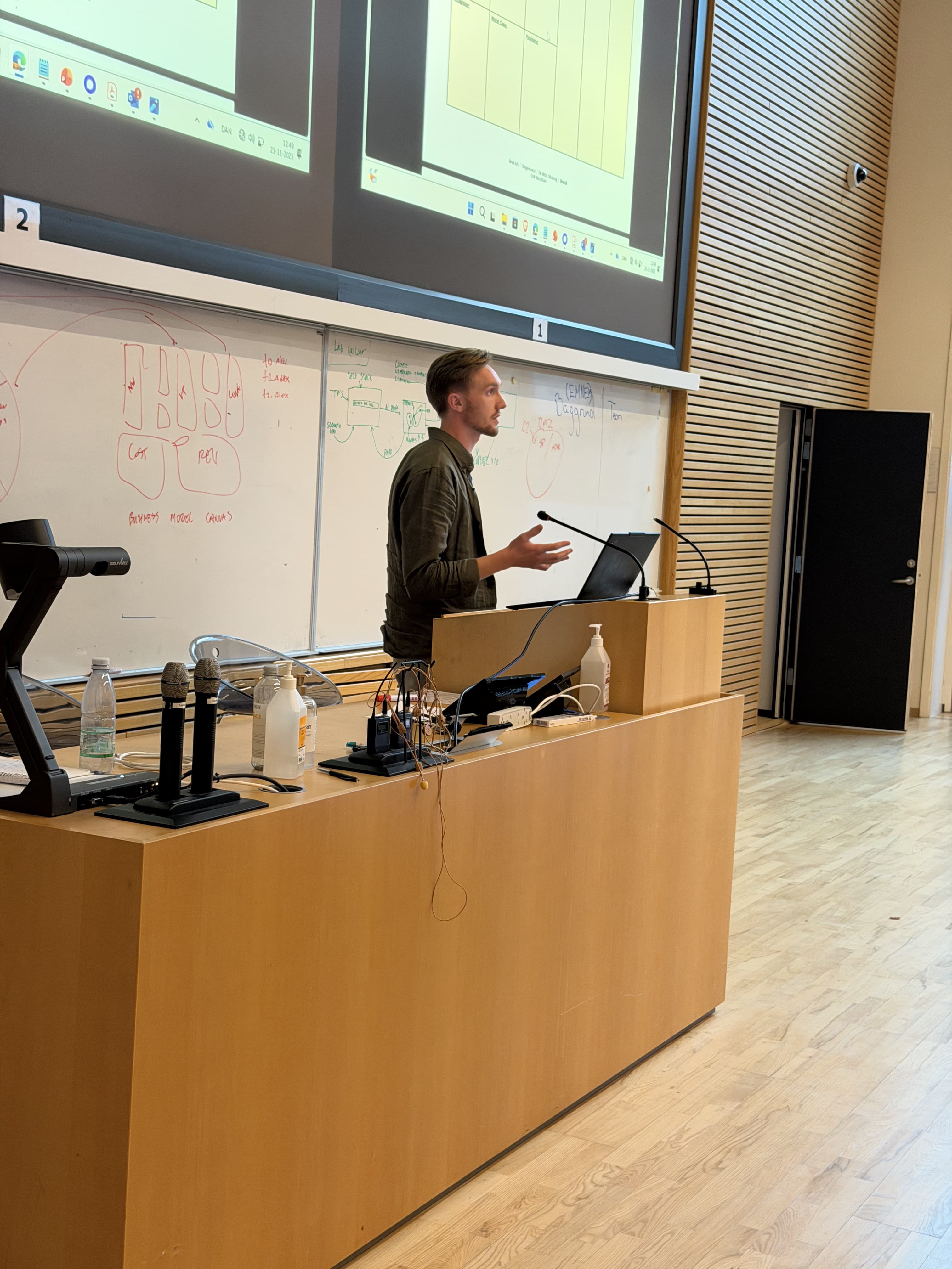 BCMS præsenteret ved en fuldskala træningsøvelse